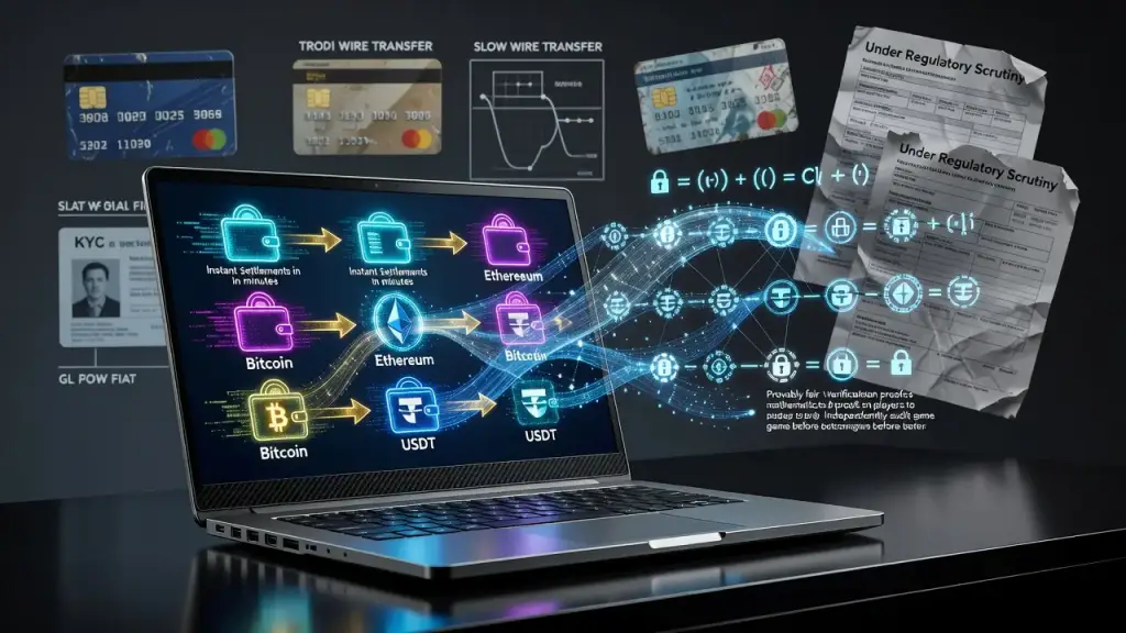 Crypto Casinos Reshape Online Gambling Through Speed and Blockchain Proof
