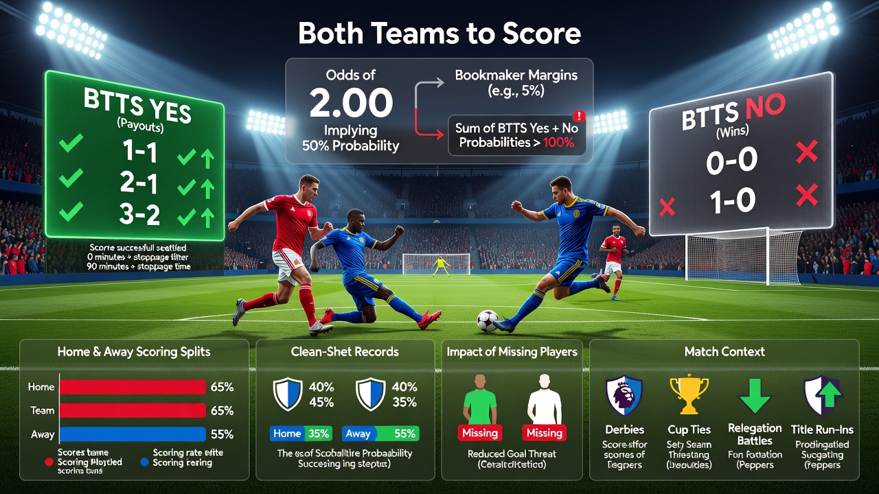 Both Teams to Score Betting Explained: What the Market Really Means