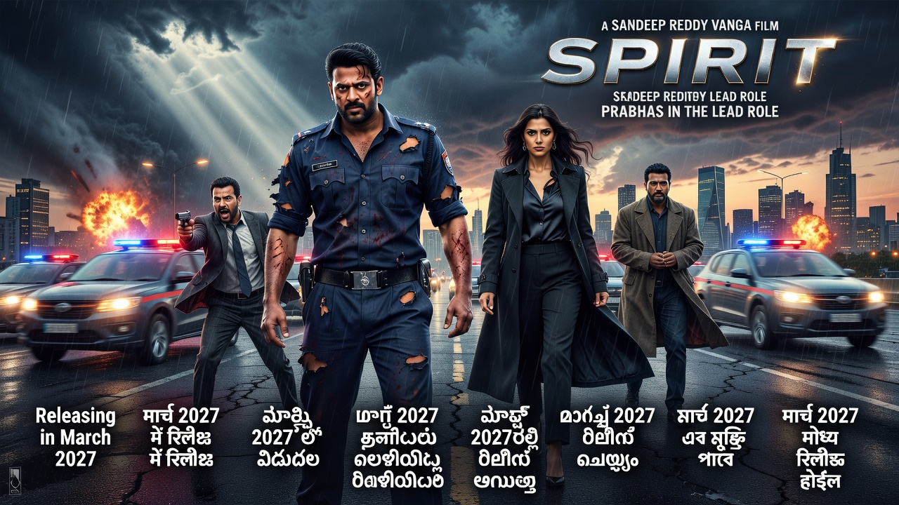 Prabhas Film Spirit May Shift Away From March 2027 Date