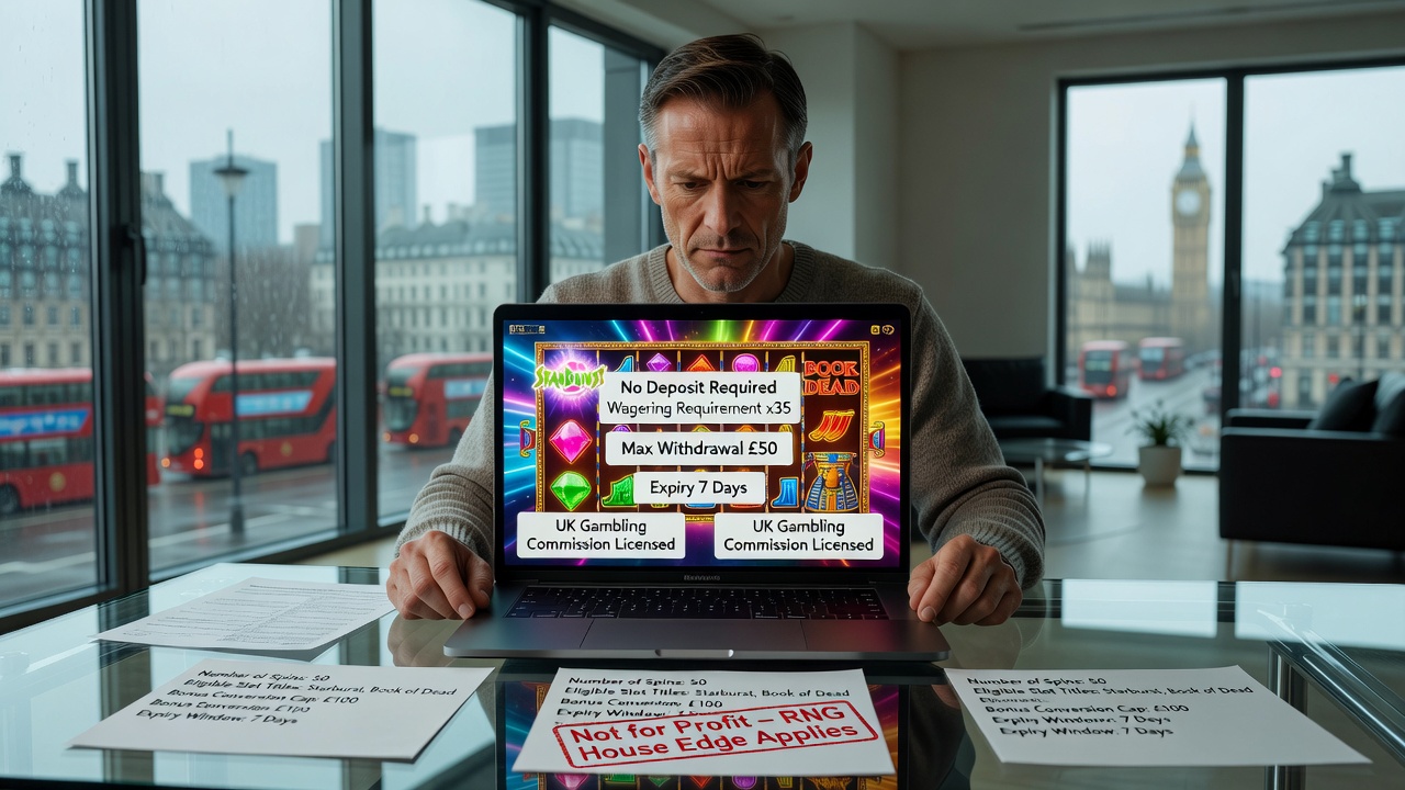 No-Deposit Free Spins Explained as UK Operators Compete for Caution