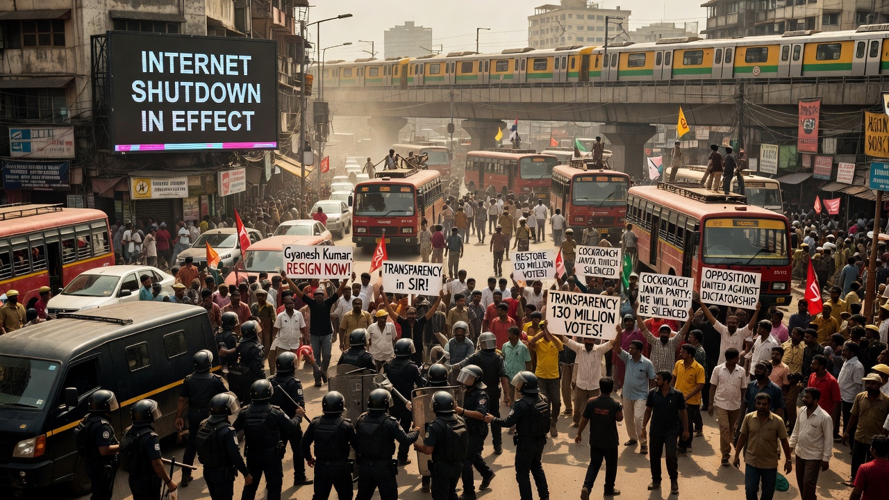 Delhi and Mumbai Crackdowns Spark Rights Concerns Over Election Protests