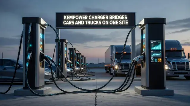 Kempower Charger Bridges Cars and Trucks on One Site